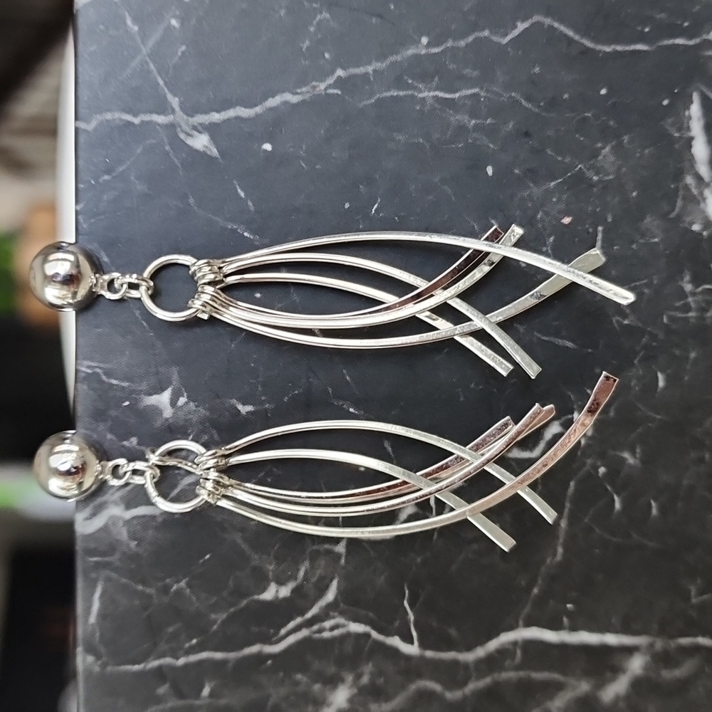 Sterling silver earrings